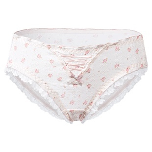 芬芳絮语~女生绝美内裤女2026新款舒适纯棉高颜值中腰女士三角裤