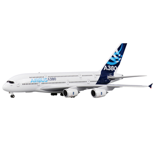 仿真拼装空客a380航空飞机模型客机带起落架静态成品摆件生日礼物