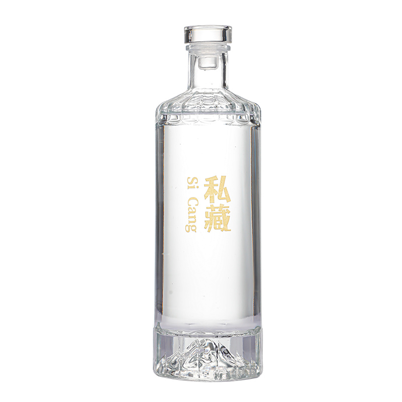 日常送礼大众中式玻璃酒瓶空瓶子