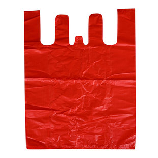 超大号加厚红色塑料袋背心垃圾袋特大手提搬家打包马甲方便袋子