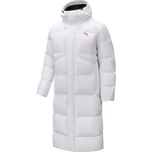 【林孝埈同款 】安踏六度芯羽绒服丨过膝长款棉服男士冬季厚棉服