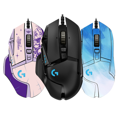 罗技G502HERO有线电竞游戏鼠标RGB灯自定义宏侧键编程配重吃鸡FPS