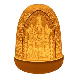 LLADRO雅致 圆顶灯 无线卧室床头台灯摆件高档瓷器小夜灯乔迁礼物