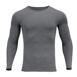 准者紧身衣男春季跑步训练打底健身套装篮球运动高弹速干压缩长袖