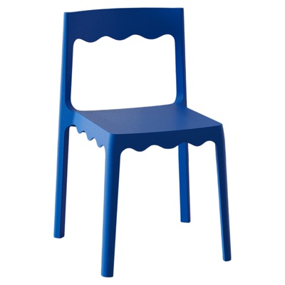 颐爵复古轻奢高级波浪椅