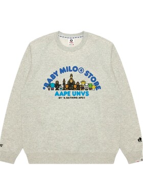 Aape联名BABYMILOSTORE卫衣