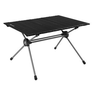 Sunnyfeel山扉户外蛋卷桌黑化露营桌子铝合金折叠桌野营装备便携