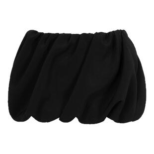 【Fil小白同款】Unawares. 低腰褶皱泡泡mini短裙