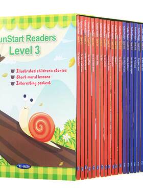 彗星英语 分级阅读FunStart Readers Level 3 24册 中英双语发音 进阶英文原版绘本 正版图画书支持麦芽小达人点读