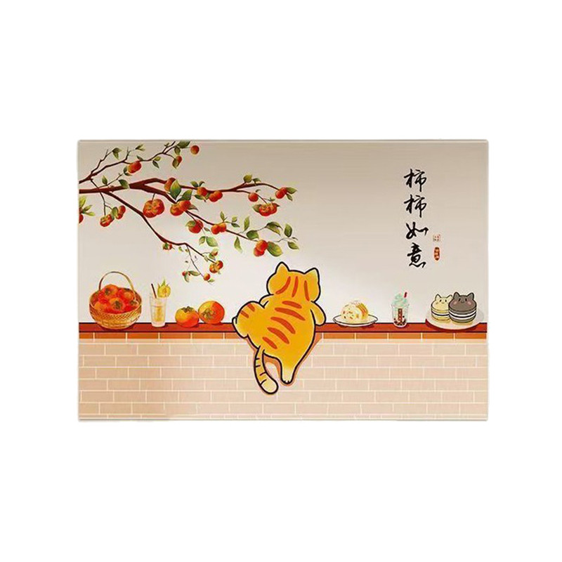 厨房防油贴纸防火耐高温加厚