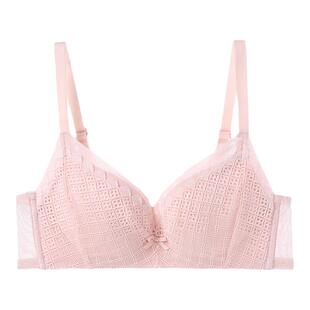 【小恋曲】安莉芳官方奥莱安朵薄款大胸文胸厚款小胸无钢圈内衣女