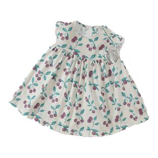 【凉感】女童连衣裙夏季背心裙小女孩洋气超仙公主裙薄款儿童裙子