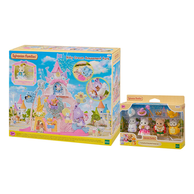 森贝儿家族宝宝勇者恶龙系列女孩过家家儿童城堡乐园玩具玩偶