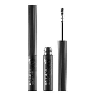 火烈鸟小刷头睫毛膏自然纤长卷翘持久不易晕染精细入微新手推荐