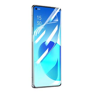 适用opporeno6pro手机膜reno6oppo钢化水凝膜opporeno65g曲面屏opρoreno十opporeon软opooreno全屏+oppereno