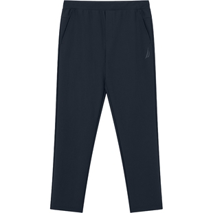 NAUTICA/诺帝卡男装经编布高弹柔软抗皱挺括针织春秋款长裤KC3305