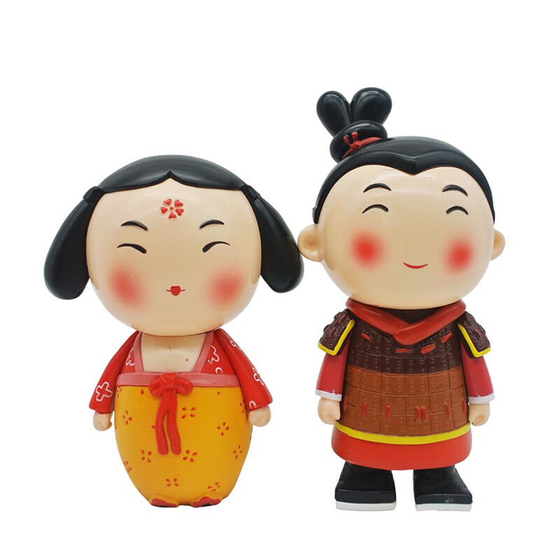 西西安安中式风祝福旅游纪念品
