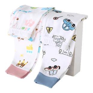 男童秋裤纯棉单条宝宝1岁婴儿春秋内穿裤子女童打底裤2岁儿童睡裤