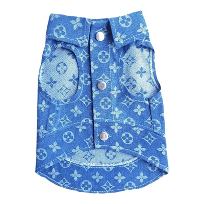 深色马甲狗狗衣服泰比熊迪博美