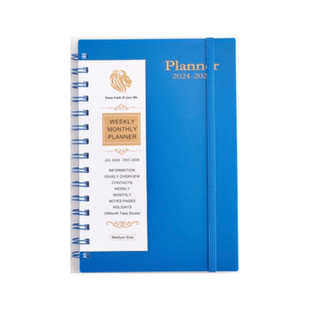 2026Planner英文日程本行事历A5月计划本周计划规划师笔记本线圈