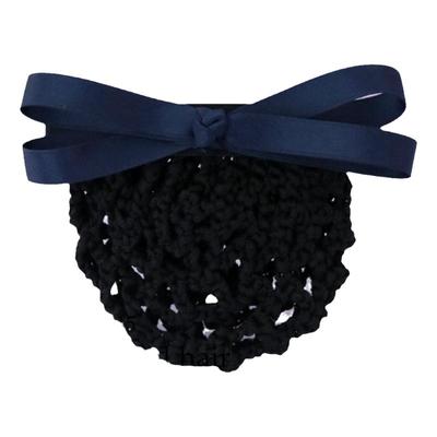 发网女空乘盘头发带银行面试网套