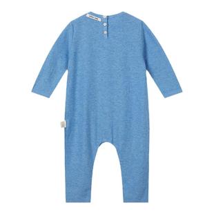 ArborTree 有机棉亚麻男女宝宝春秋款长爬连体衣爬服吸湿排汗透气