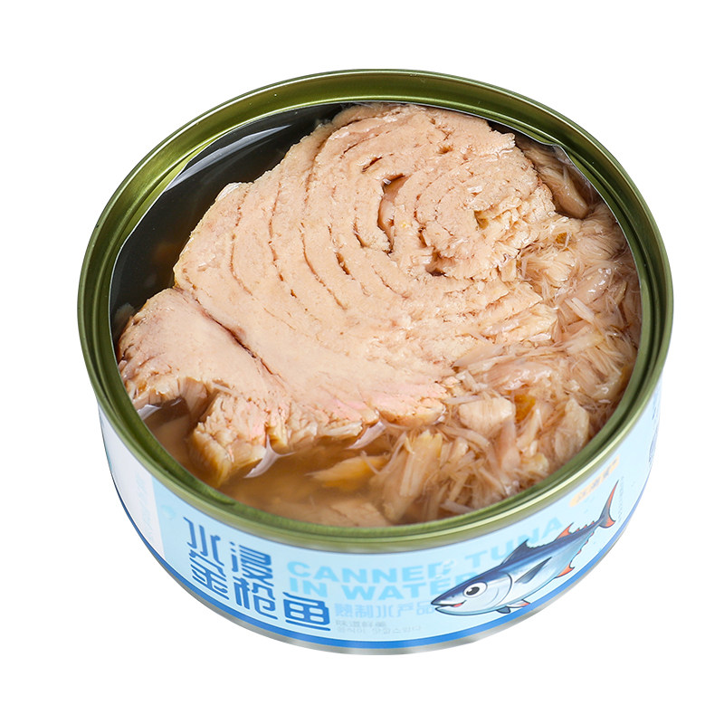 金枪鱼罐装即食鱼肉零食健身推荐