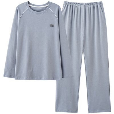 南极人春秋季纯棉长袖男士家居服