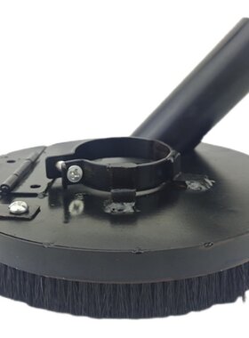 小角磨机防尘罩打磨集尘罩石材混凝土手磨机防护罩吸尘4寸100型铁