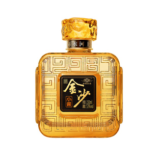 金沙回沙酒小瓶酱酒53度150ml光瓶酒白酒酱香型官方旗舰店 单瓶