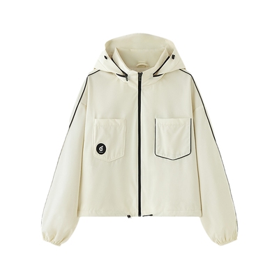 春季短款外套艾莱依设计感