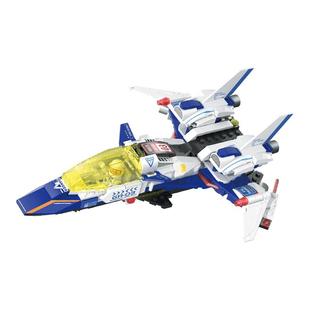 TOPTOY中国积木太空穿梭机军事机甲飞船益智颗粒玩具男孩礼物