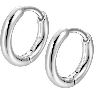 【简约设计】明牌素圈耳环