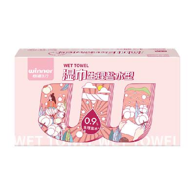 稳健生理盐水湿巾消毒级