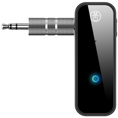 新款蓝牙接收发射器5aux车载用音频适配器免提通话支持音乐带电池