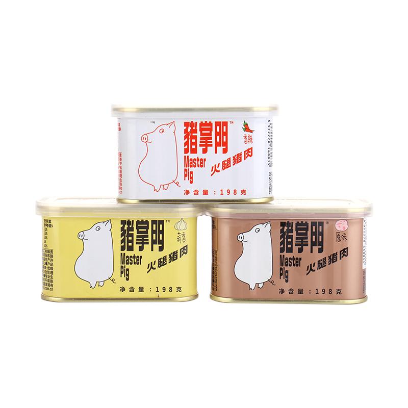 猪掌门蚌埠肉联厂午餐肉火腿猪肉罐头三明治火锅泡面方便速食囤货