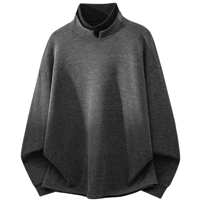 美式休闲德绒双领卫衣