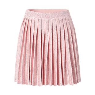 商场同款 摩萨克秋季芭蕾风百褶短款针织A字半身裙女