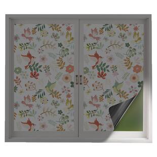 自粘加厚全遮光遮阳防晒隔热神器遮挡窗户贴纸防走光玻璃贴防窥膜