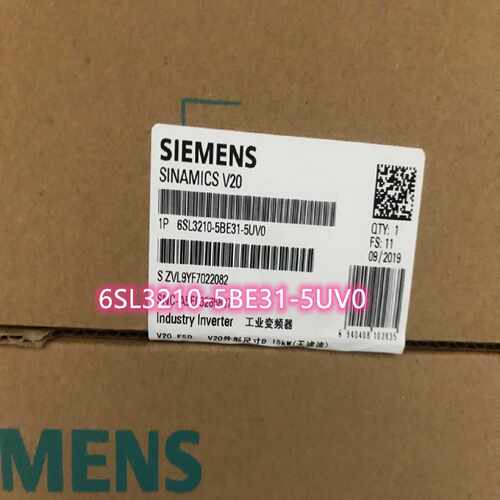 议价6SL3210-5BE31-5UV0 西门子V20 3AC 380 V三相交流15KW变频器