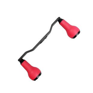 RUKE路亚鱼线轮水滴鼓轮改装通用发泡胶握丸130mm碳素双摇臂摇把