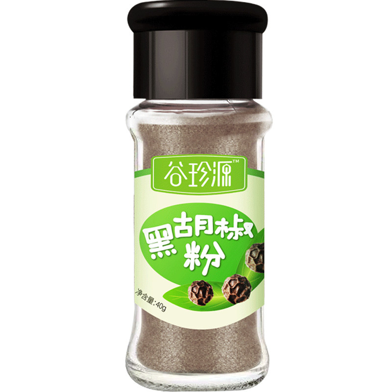 谷珍源黑胡椒粉40g家庭装