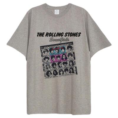 TheRollingStones宽松短袖T恤