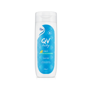 Ego QV 新生儿头皮胎发滋养露洗发露护发2合1温和祛乳痂头垢250g