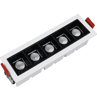 线条灯嵌入式格栅灯led客厅长条天花射灯防眩光高显色极简无主灯