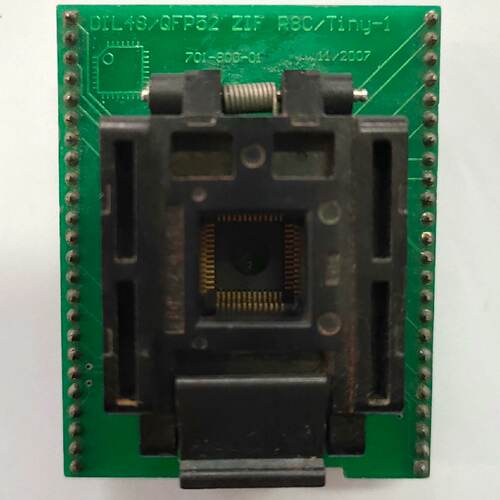 【请询价】DIL48/QFP52 ZIF R8C/Tiny-1 70-