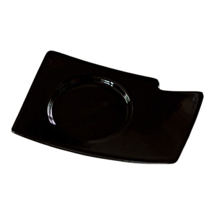 梵汝 日式粗陶杯垫新中式复古方形杯托家用功夫茶具茶托茶道配件