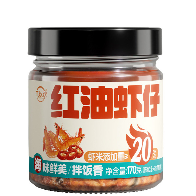 【整箱6瓶】香辣虾米酱拌饭下饭