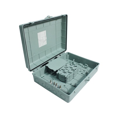 格兰维 大款光纤箱24芯直熔箱48芯三网合一光缆熔接线72/96/144芯分纤箱配线箱室外楼道壁挂熔纤箱