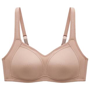 【妥妥杯】遐大胸显小文胸全罩杯防凸点薄款软支撑无痕无钢圈内衣